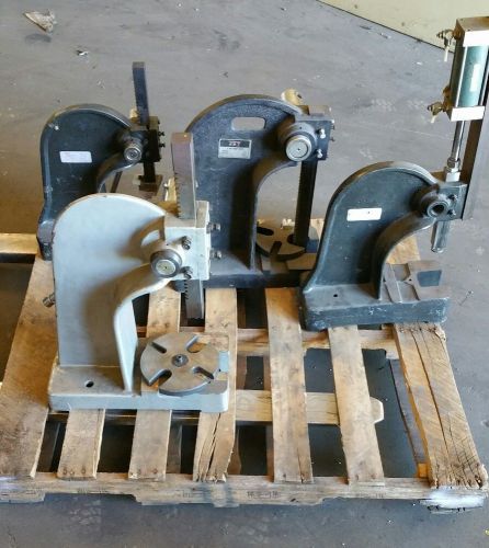 Arbor press, 2 and 3 ton (set of 4) for sale