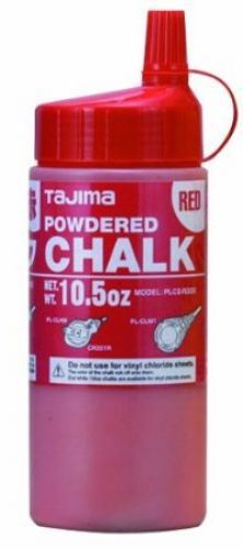 Tajima plc2-r300 red ultra fine snap line chalk, with easy fill nozzle 10.5 oz. for sale