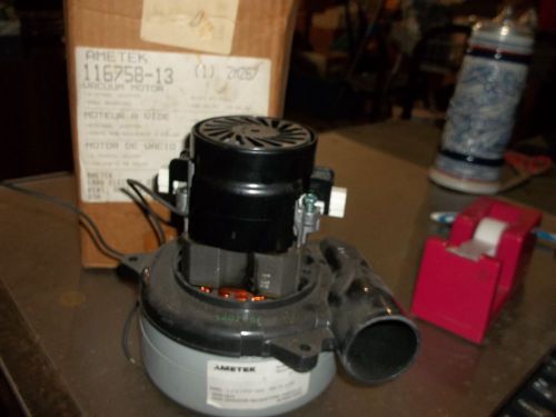 AMETEK LAMB VACUUM MOTOR/BLOWER 116392-00 VOLTS 120 2 STAGE 60/50HZ  (WL3)