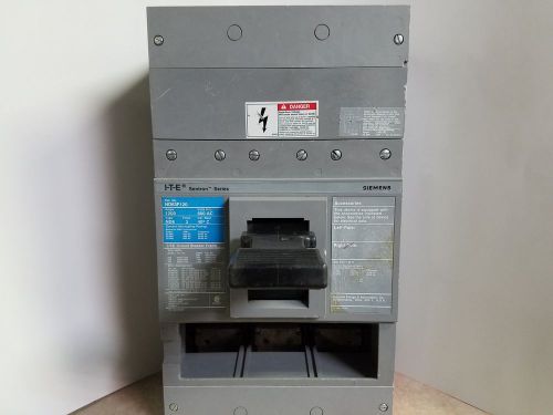 Siemens sentron series nd63f120, 1200-amp 3-pole circuit breaker  (missing trip) for sale