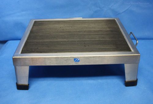 Pedigo P-1015 Heavy Duty Stackable Footstool Foot Stool Stainless 19&#034;x14&#034;x 6&#034;
