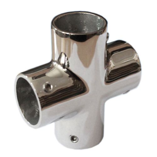 Stainless Steel Marine Yacht Cross Joint 25mm