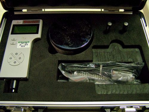Starrett 3811 Portable Hardness Tester with Standard Block and Hardshell Case