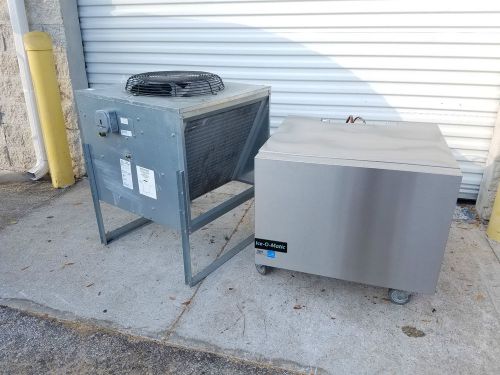 2010 ice-o-matic 1500lb ice machine remote air cooled ice1506hr3 for sale