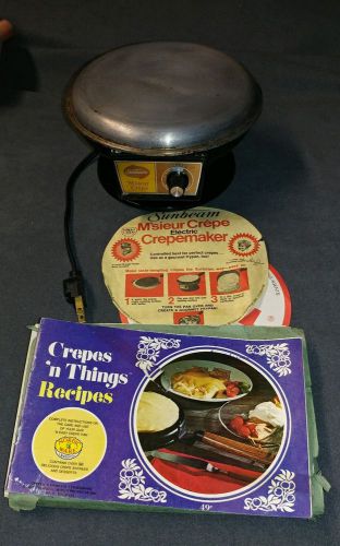 Sunbeam M&#039;sieur Crepe Electric Crepe Maker Base