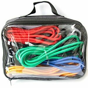 Bungee Cord Assortment - Premium 16 Piece Set with Plastic Coated Metal Hooks