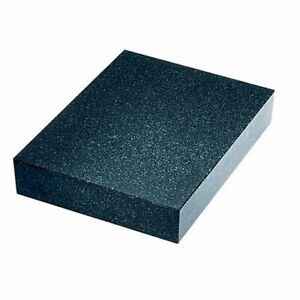 TTC 9&#034; x 12&#034; x 2&#034; Thick Grade B No Ledge Black Granite Surface Plate