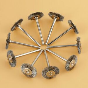 Steel Wire Wheel High Efficiency Stable Excellent Effect Polishing Brush Iron