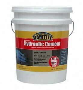Damtite 07502 Gray Waterproofing Hydraulic Cement 50 lb. Pail