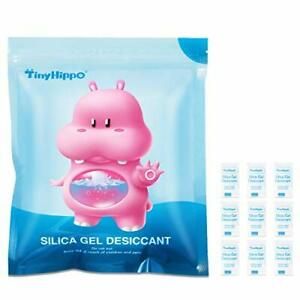 TinyHippo [ 320 Packs ] 0.5 Gram Silica Gel Packets for Moisture, Food Safe