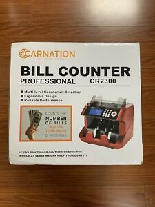 Carnation CR2300 Electric Bank Grade Bill Cash Counter
