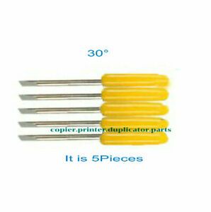 5Pieces Long Life  30 Degree Blade Fit For Graphtc CB15U  Cutter Plotter Parts