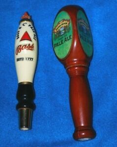 Lot of 2 Draught Style Beer Tap Handles SIERRA NEVADA &amp; BASS ALE