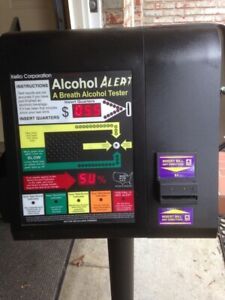 Kero Alcohol Alert Breathalyzer Mark VIII 8 vending machine