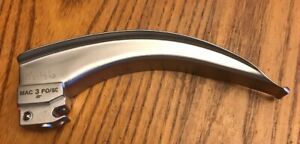 Propper Medical MAC 3 Fiber-Optic Laryngoscope Blade! Good Used Shape!