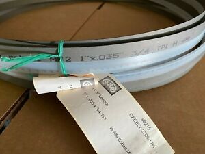 RONTGEN M42 BANDSAW BLADES (TWO) 1&#034; X .035 3/4 TPI H 14&#039;8 LENGTH