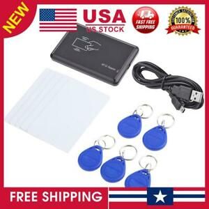 RFID USB Smart Card Reader 125khz Proximity Sensor with ID Cards Free Drive