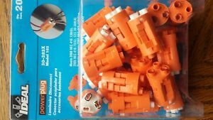 IDEAL Ballast Dsconnct,Orng,3 Ports,1.50&#034;,PK20, 30-383X, Orange