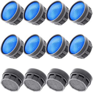 12 Pieces Faucet Aerators Water Tap Aerators Faucet Flow Restrictor Replacement