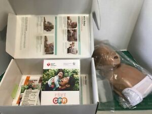 Infant CPR Anytime DVD Training Kit Complete Unused Baby Manikin Am Heart Assoc