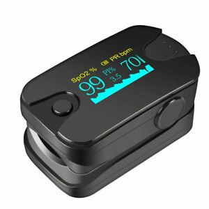 Portable Use OLED Display Fingertip Pulse Oximeter SPO2 PR PI Heart Rate Monitor