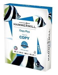 Hammermill Paper, Copy Paper, 8.5 x 11 Paper, Letter Size, 20lb, 92 Bright - 1 R