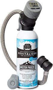 Car AC Recharge Kit and Leak Sealer with r134a Refrigerant and Wireless Digital