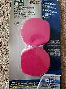 New Safety Works Respirator Replacement Cartridge 2 Pack  SWX00324