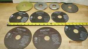 Norton Cut-off wheels and cut-off wheel supports for surface grinder