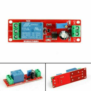 DC 12V Delay Relay Shield NE555 Timer Switch Adjustable Module 0 to 10 Second S3