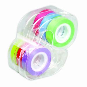 LEE PRODUCTS REMOVABLE HIGHLIGHTER TAPE 6 ROLLS 13888