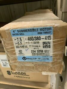 Franklin Electric 2343288602 High Thrust Water Well Motor 4&#034; 7.5 HP 460/380V 3-P