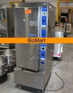 Used Cleveland 24CGA10 Steam Craft Ultra Gas 10 Pan Floor Steamer