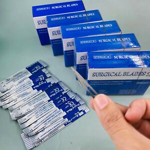 Dental 500 Pcs 11# Surgical Carbon steel Scalpel BLADES Knife Blade Kinves