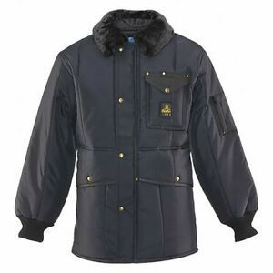 REFRIGIWEAR 0342RNAV4XL Jacket Iron-Tuff Jackoat Navy 4Xl