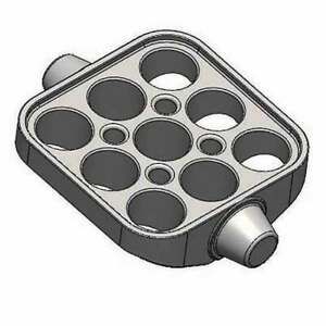 GLOBE SCIENTIFIC GCC-MP-SWING-7ML36 Buckets, For Use With GCC-MP-SWING Rotor, 9