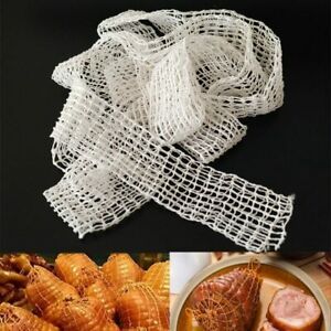 Meat Butchers Netting String Roast Sausage Roll White Mesh Net Packaging Tool