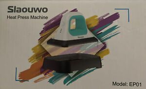 Mini Heat Press Machine for T Shirts, Slaouwo Easy Heat Press Printing Machine