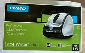DYMO LabelWriter 450 Label Printer Direct Thermal Mail Barcode Shipping PC Apple