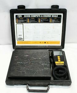 CPS Model CC220 Refrigerant Charging Scales 220 Pound Electronic Scale