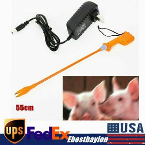 10000V Cattle Rechargeable Electric Shock Voltage 55cm Safety switch No injury