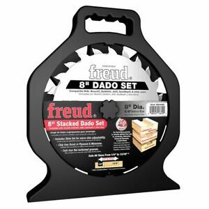 Freud SD208S 8&#034; Stacked Dado Set &#034;PRO DADO&#034; TITANIUM CARBIDE New FREE SHIPPING!