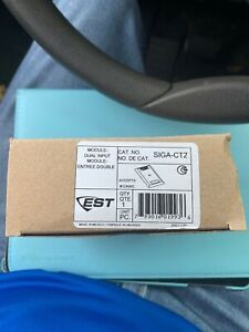 NEW EST EDWARDS SIGA-CT2 Circuit Dual Input Module Fire Alarm FREE SHIPPING !!!