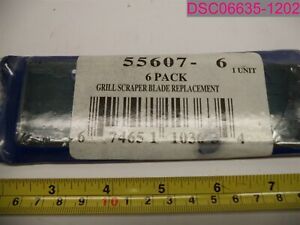 6-Pack Grill Scraper Replacement Blade 55607-6