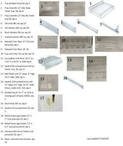 Retail Acrylic Display Items - LARGE variety! 