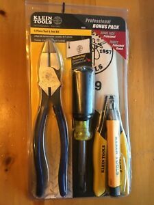 Klein 5 Piece Tool &amp; Test kit set 96005 - D213-9NE 11045 32476 NCVT-1 5139 
