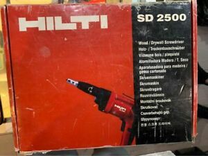 HILTI SD2500 1/4&#034; Corded Wood/Drywall Screwdriver