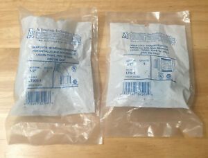 Lot of 2 Arlington Industries LT905-1 &amp; LT5-1  Liquid Tight Connectors 1/2&#034;