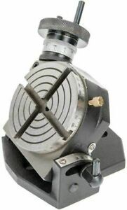 Tilting Rotary Table 4&#034; / 100MM (4 Slot) Suitable Horizontal Vertical