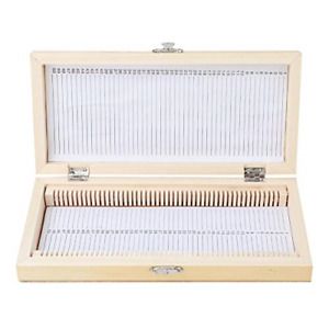 Microscope Slide Box Prepared Biology Slide Storage Set Biological Case for for